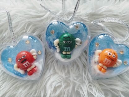 Heart shaped baubles - Image 3