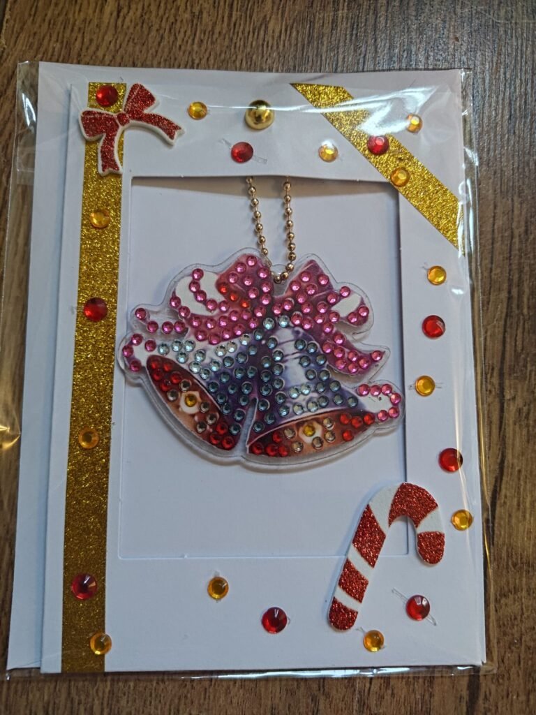 Bells Keychain Christmas Card