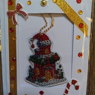 House Keychain Christmas Card