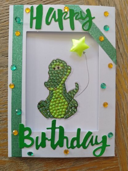 Crocodile birthday card