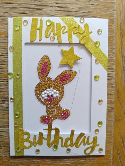 Rabbit Birthday Card