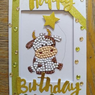 Highland Cow Birthday Card
