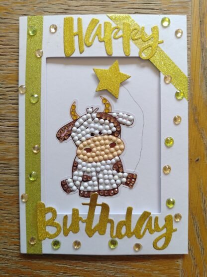 Highland Cow Birthday Card