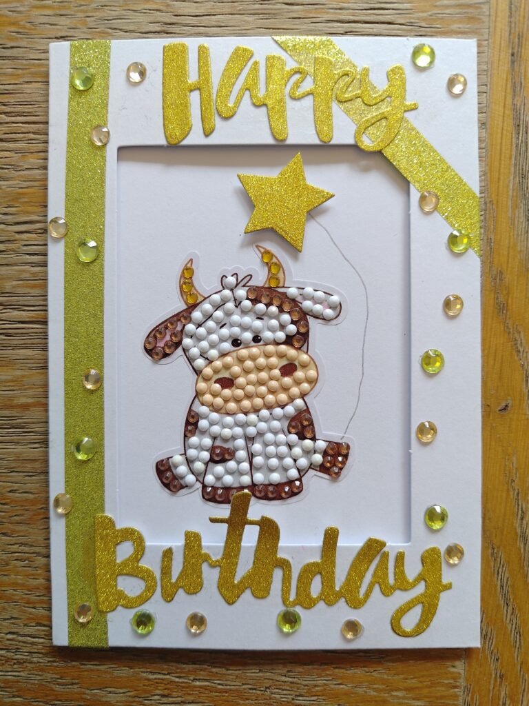 Highland Cow Birthday Card