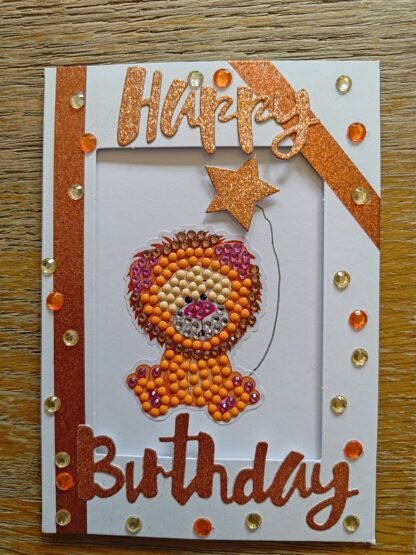 Lion Birthday Card