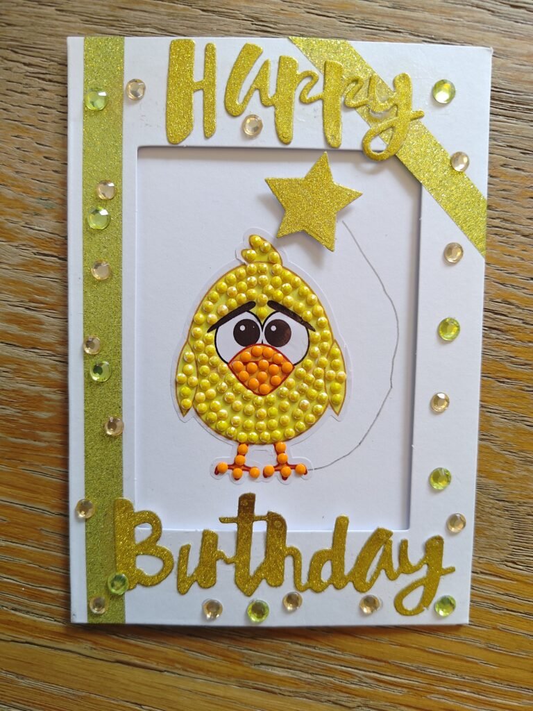 Chick Birthday Card