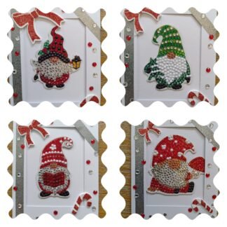 Gonk Fridge Magnet Christmas Card